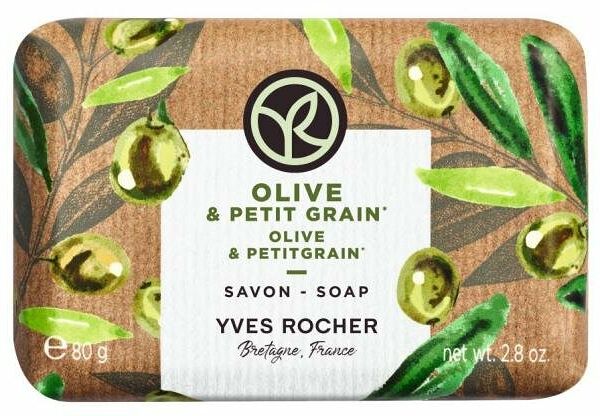 Мыло туалетное Yves Rocher Олива и петигрен