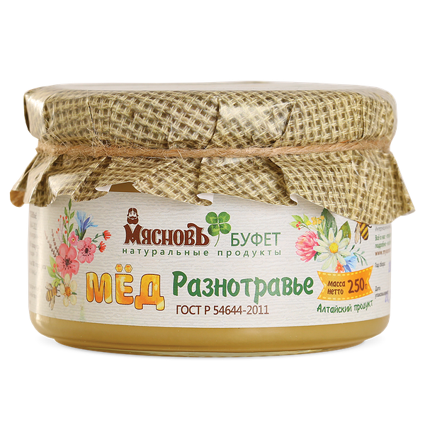 Мёд Алтайский разнотравье МясновЪ Буфет