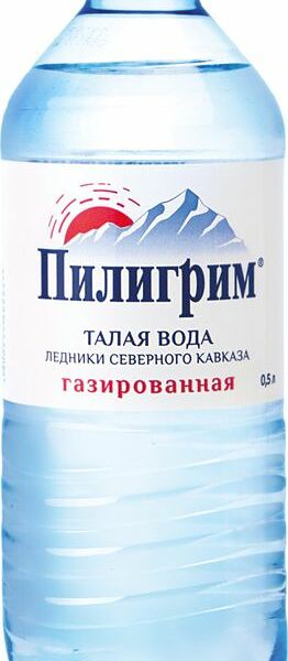 Вода Пилигрим минеральная газированная 500мл