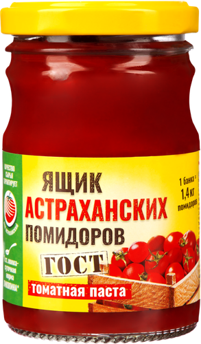 

Томатная паста Ящик астраханских помидоров 205 г