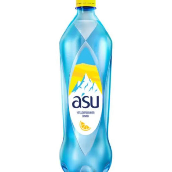 Вода Asu негазированная лимон