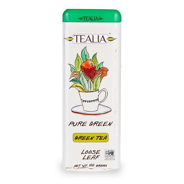 Чай зеленый листовой, TeaLia, 100 г