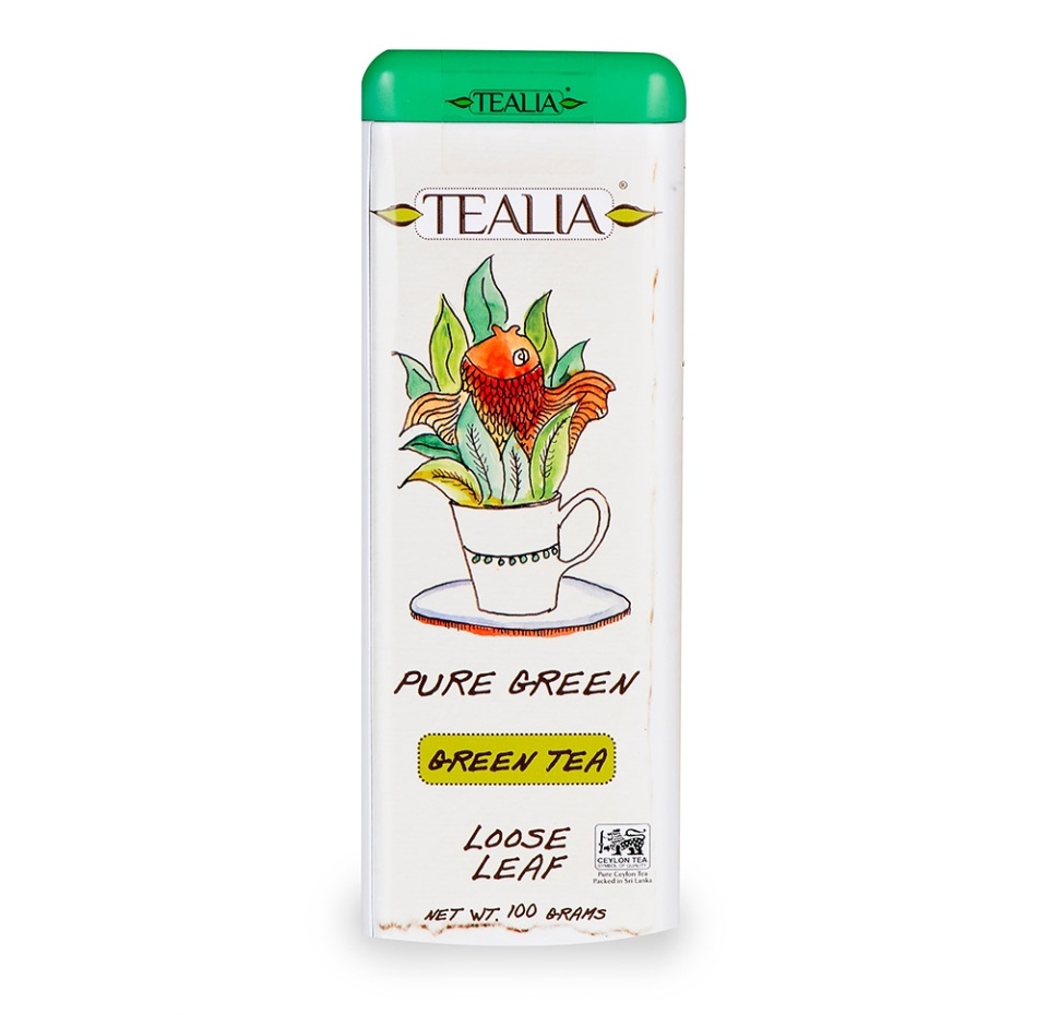 

Чай зеленый TeaLia листовой 100 г