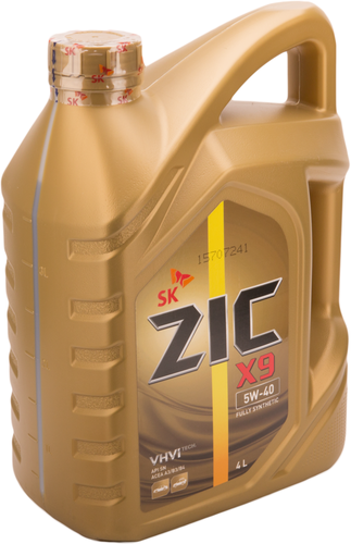 

Масло моторное синтетическое X9 5W-40 ТМ ZIC (Зик) 4 л