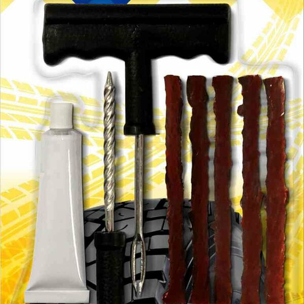 Набор для ремонта Sapfire Professional, бескамерных шин, 8 предметов