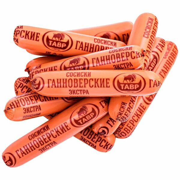 Сосиски Тавр Ганноверские Экстра, вес
