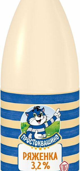 Ряженка Простоквашино 3.2% 930г