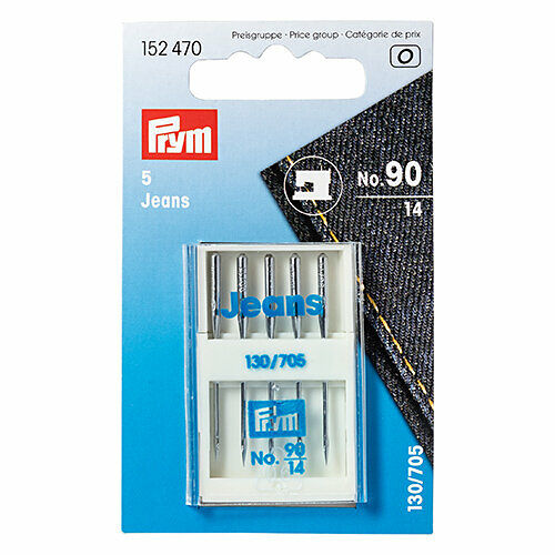 152470 Иглы для швейных машин для джинсовой ткани № 90 Prym