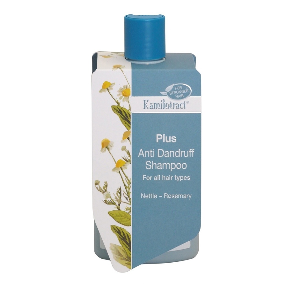 

Шампунь Plus «Крапива и розмарин» против перхоти, Kamilotract, 400 мл, Израиль