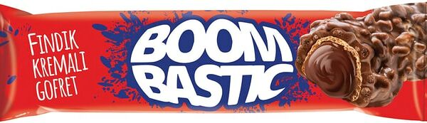 Батончик Boombastic с ореховым кремом и хрустящим рисом 32г