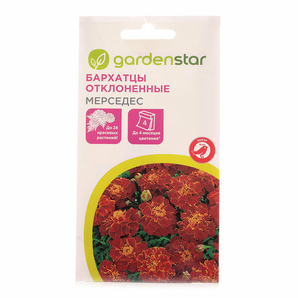 Бархатцы отклоненные Мерседес ТМ Garden Star (Гарден Стар)