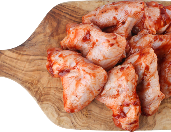 Крылья куриные Барбекю полуфабрикат охлажденный, вес