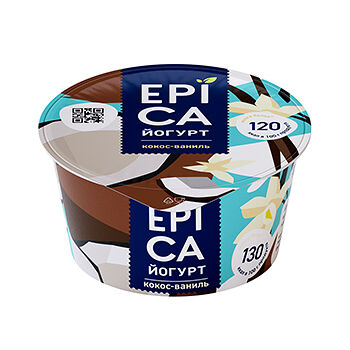 Йогурт Epica Кокос-ваниль 6,3%