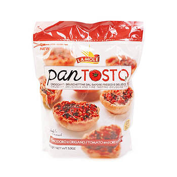 Пантосты с помидорами и орегано La Mole 150 г, Италия