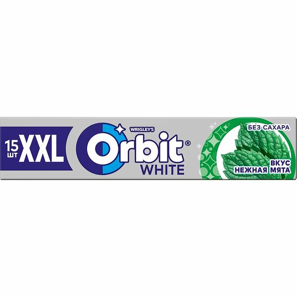 Жевательная резинка Orbit Нежная мята XXL