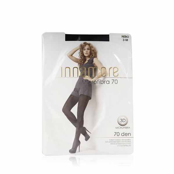 Женские колготки Innamore Microfibra 70 den Nero 3 размер