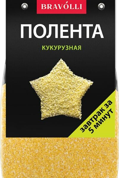 Полента Bravolli Кукурузная 300г