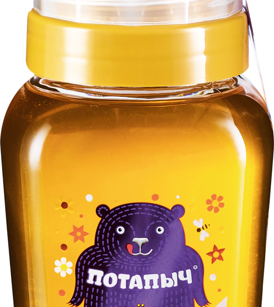 Мед цветочный ПОТАПЫЧ натуральный