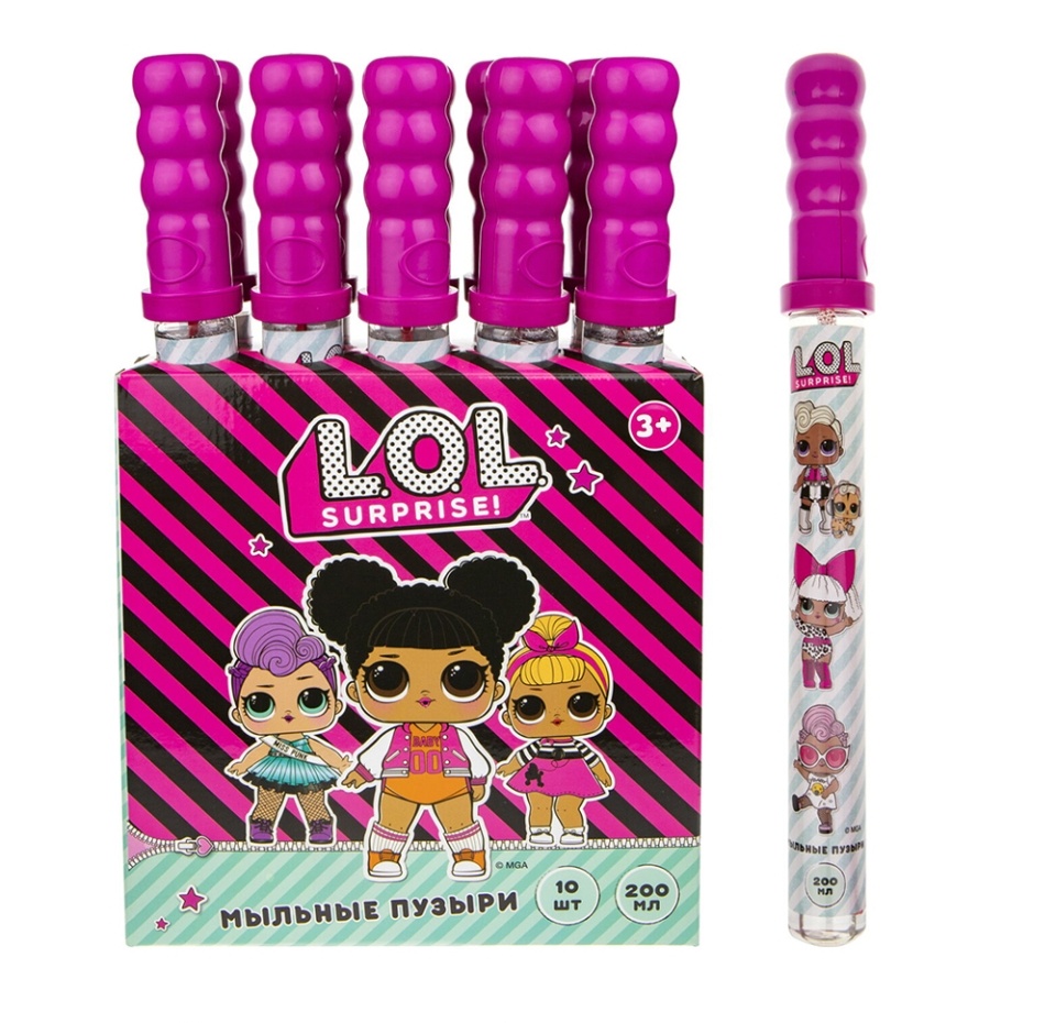 

Мыльные пузыри L.O.L. Surprise! 200 мл, 1 шт.