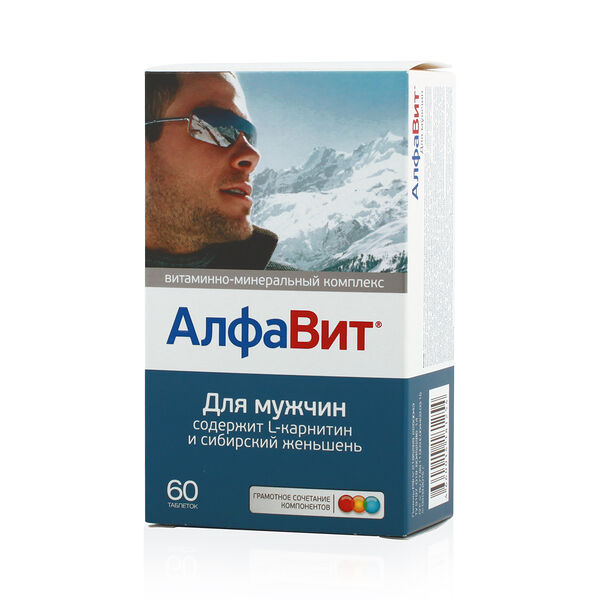 АлфаВит таблетки для мужчин 60 шт