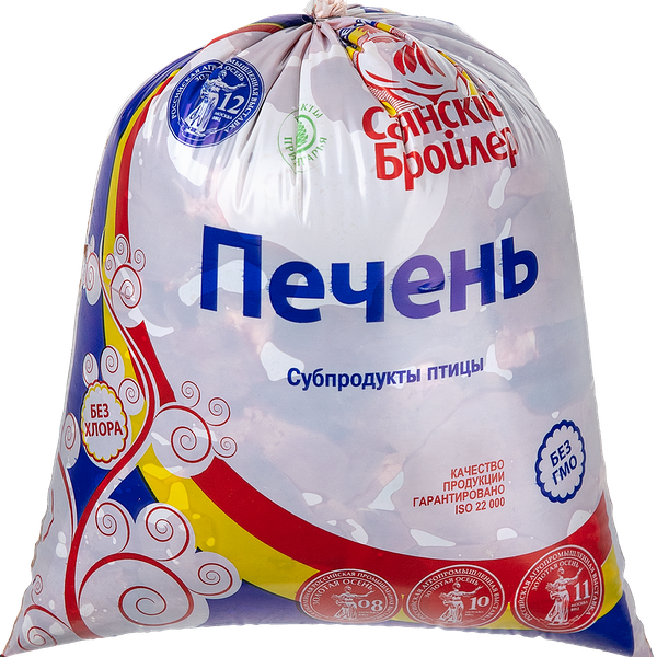 Печень куриная САЯНСКИЙ БРОЙЛЕР зам. вес 