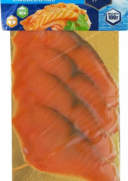 Сёмга Fish House филе-ломтик слабосолёная