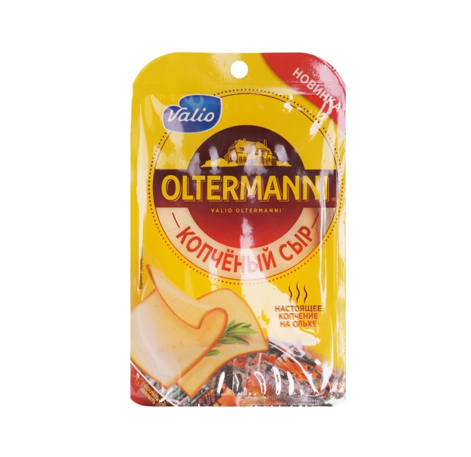 

Сыр копчёный Valio Oltermanni 45% нарезка 130 г