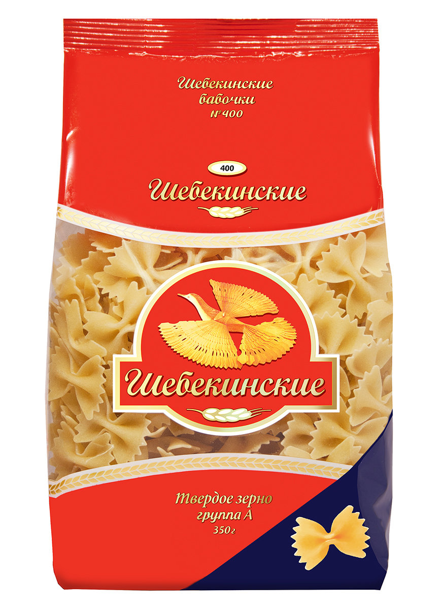 

Макароны Шебекинские 400 Бабочки 350 г