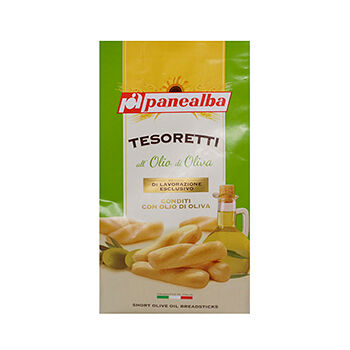 Хлебные палочки Panealba Тезоретти Грис Д'Ор с оливковым маслом