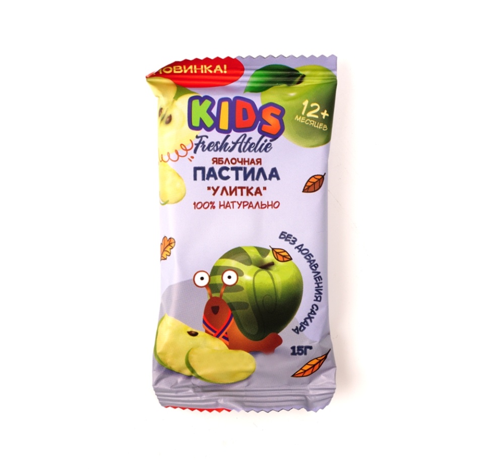 

Пастила Fresh Atelie Kids яблочная улитка 15 г