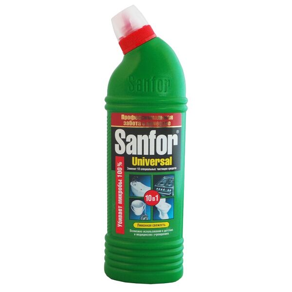 Sanfor средство санитарно-гигиеническое Универсал 750 мл лимонная свежесть