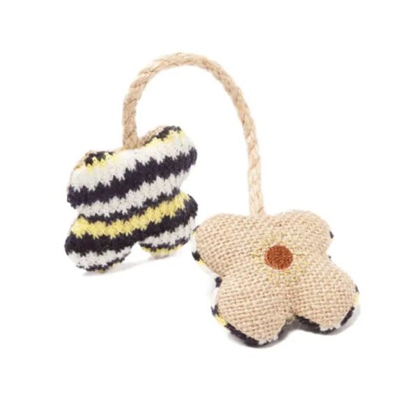 Игрушка Triol Natural Цветочки Кантри из джута для кошек 21 см.