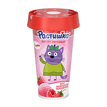 Йогурт питьевой Растишка малиновое мороженое 2.8% 190г