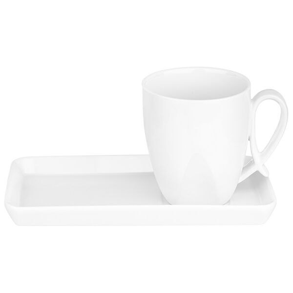 Пара чайная Айсберг, 300 мл, фарфор