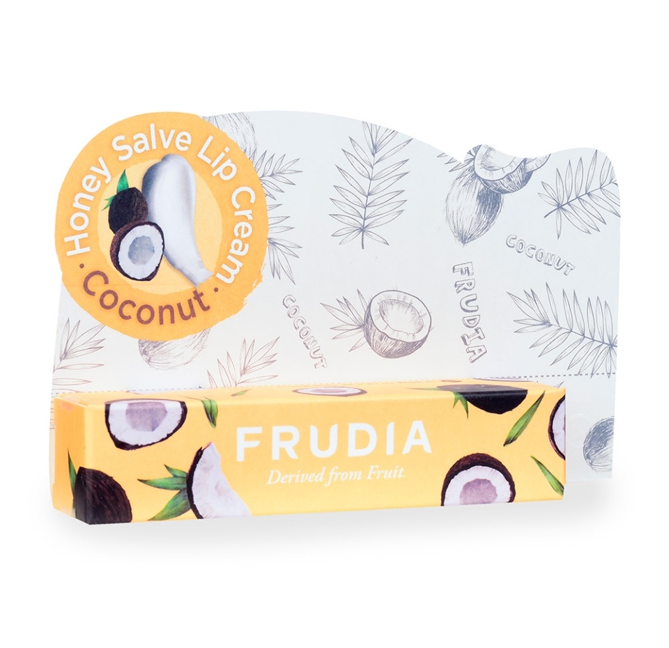 

Крем для губ смягчающий Frudia с кокосом 10 г