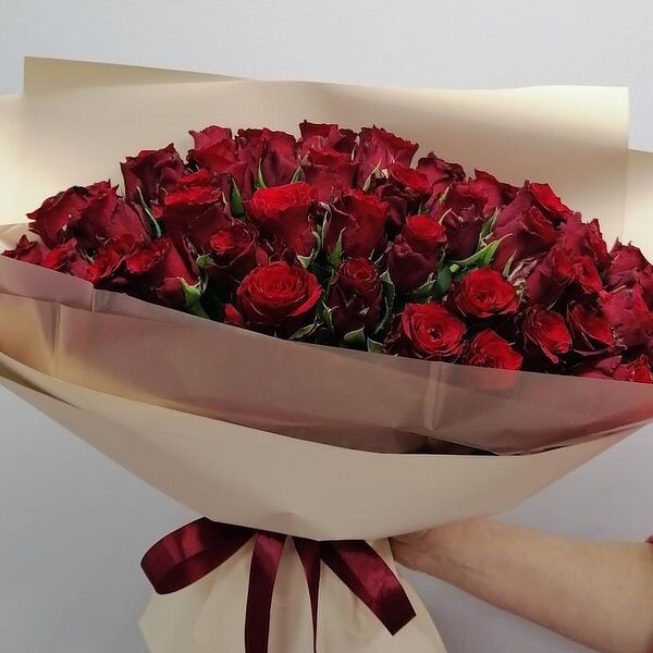 Бархатное облачко️ из 51 розы