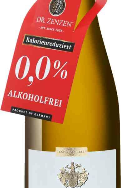 Вино безалкогольное Dr. Zenzen Deutscher Riesling Alkoholfrei белое сладкое, Германия