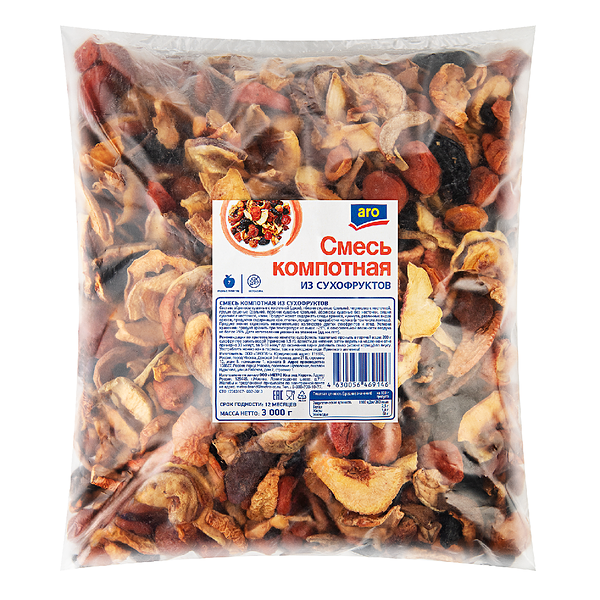 Смесь компотная из сухофруктов Aro