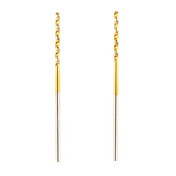 Сверло по металлу HAMMER 202-101 DR MT, 1 мм, 40 мм, DIN338, HSS-G TIN, 2 шт