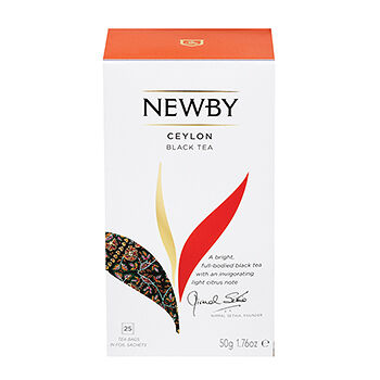 Чай черный Ceylon 25*2 г ТМ Newby (Ньюби)