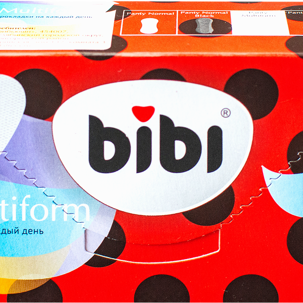 Прокладки ежедневные BIBI Panty Multiform, 20шт