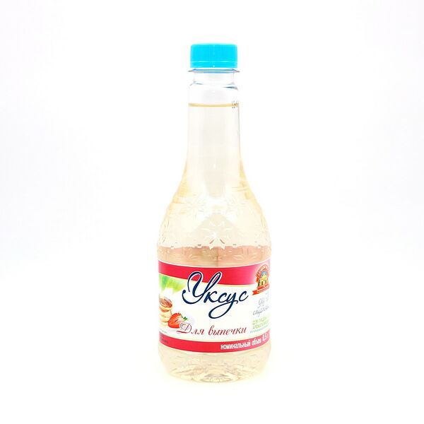 Уксус спиртовой Слуцкий Для выпечки ароматиз 9% ПЭТ 0,5л