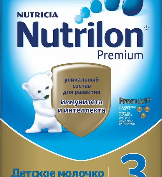 Смесь молочная Nutrilon Premium 3 с 12 месяцев 600г