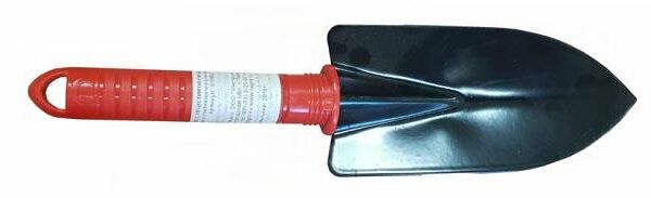 Совок с пластмассовой ручкой малый