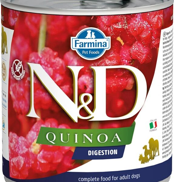 Влажный корм для собак Farmina N&D Dog Quinoa с ягненком фенхелем и киноа для поддержки пищеварения 285г