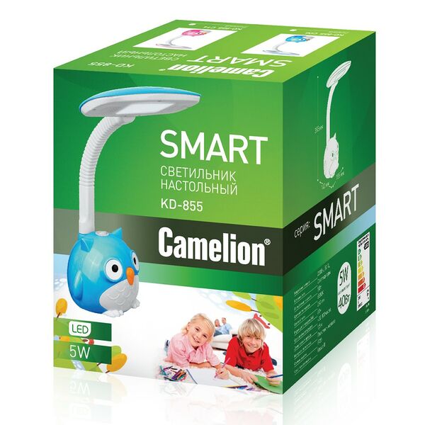 Лампа настольная LED Camelion Сова KD-855