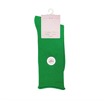 Носки женские ASKOMI Classic АG-7970 цвет зеленый р.25 (39-41), Россия