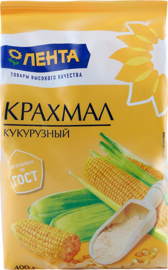 

Крахмал кукурузный Лента 400 г