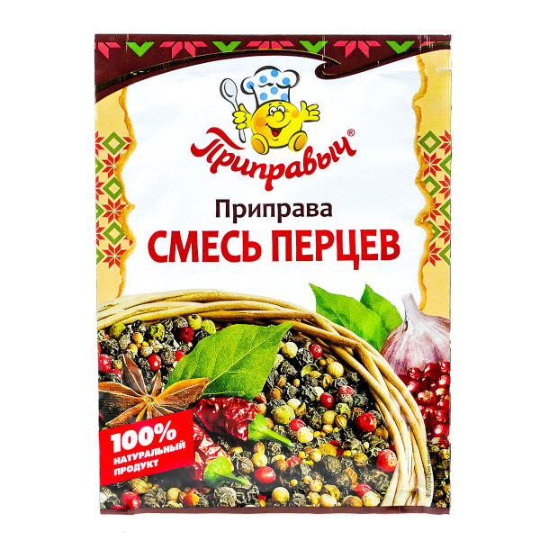 Приправа смесь перцев Приправыч 15 г