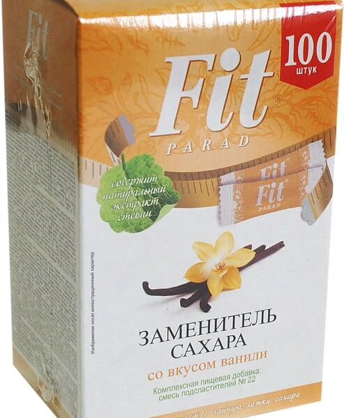 Заменитель сахара Fitparad №22 ваниль 50г